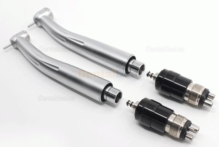 H601 Dental Turbine Handpiece Kit 3 Water Spray Push Button with Coupling