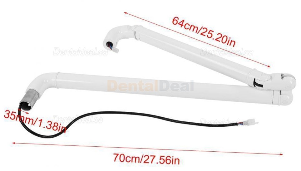 Dental Steering Light LED Lamp Arm Support For Dental Chair Unit with O-ring