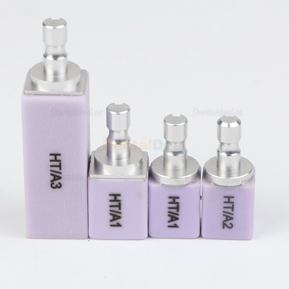 5Pcs B40 HT/LT Dental Lab Lithium Dislicate Glass Ceramic Blocks Fit Sirona Cerec CAD/CAM System
