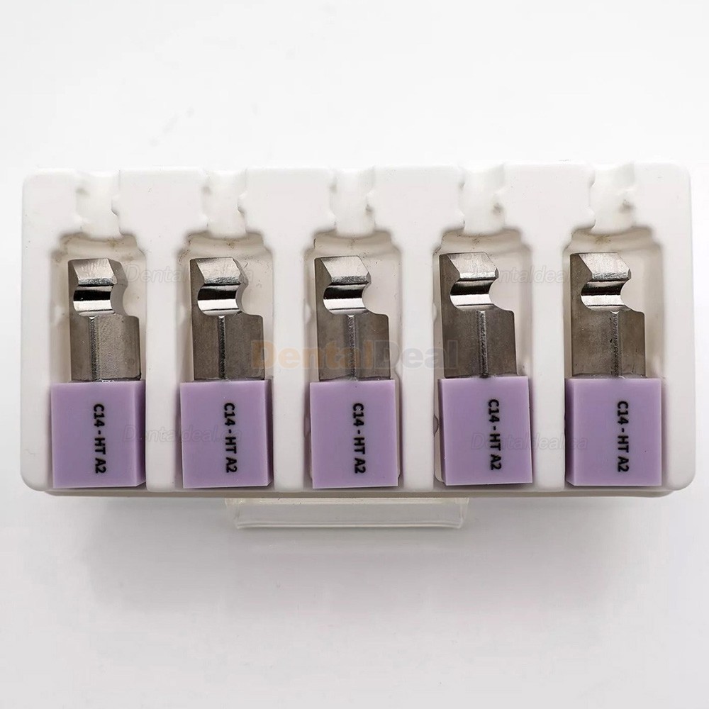 5pcs C14 Dental Lab Lithium Disilicate Ceramic Block CAD/CAM for Planmeca