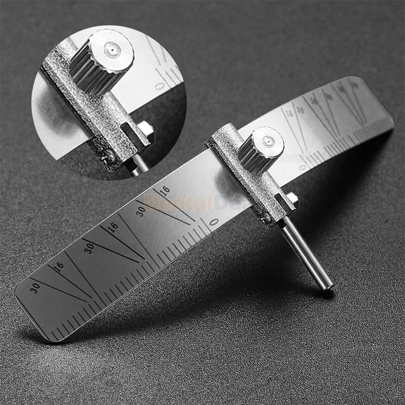 Dental Implant Surgical Guide Bendable Implant Locating Guide Angle Ruler