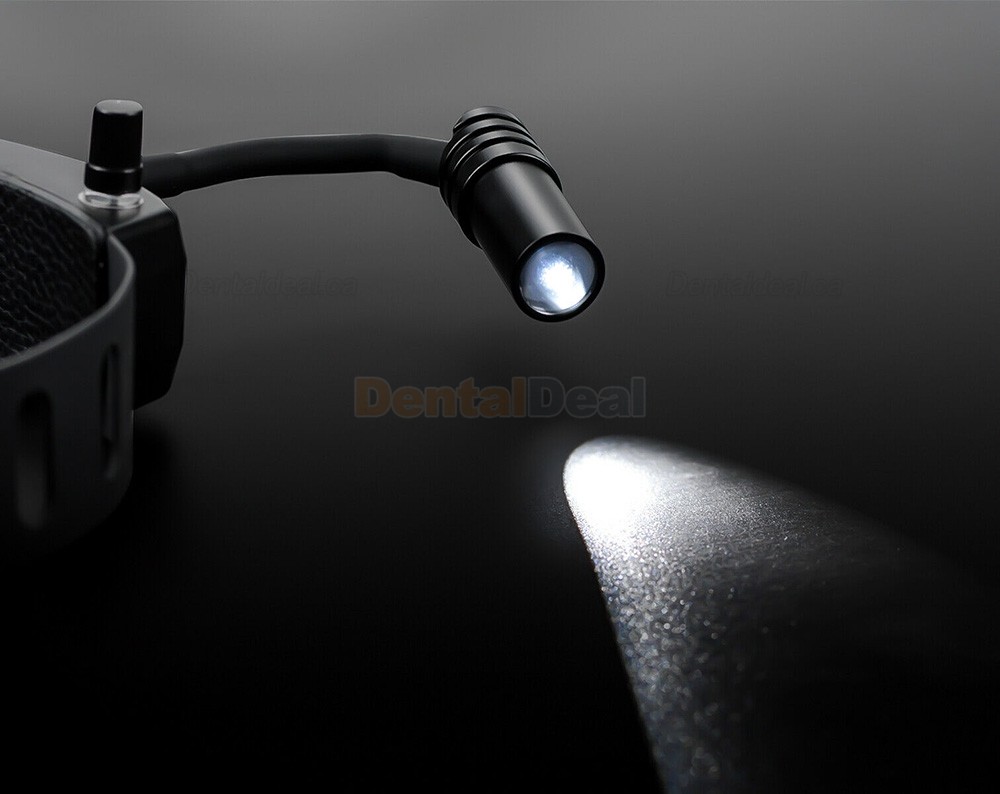 YUYO 5W Dental Medical LED Surgical Headlight + 2.5X Surgeon Loupe Magnifier