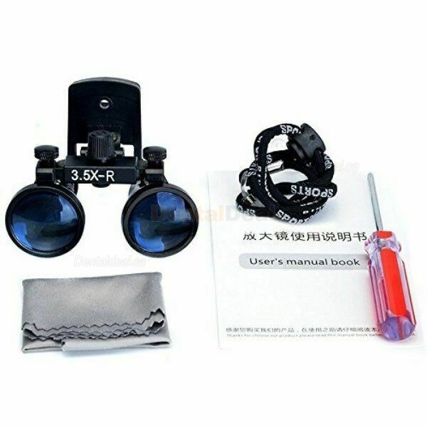 2.5X/3.5X-420mm Clip-On Dental Medical Surgical Binocular Loupe