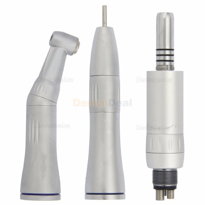 Dental Low Speed Handpiece +Contra Angle + Air Motor 2/4 Holes