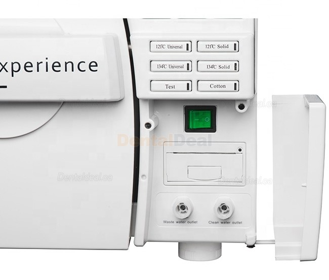 8-23L Benchtop Dental Autoclave Sterilizer Vacuum Steam with Printer
