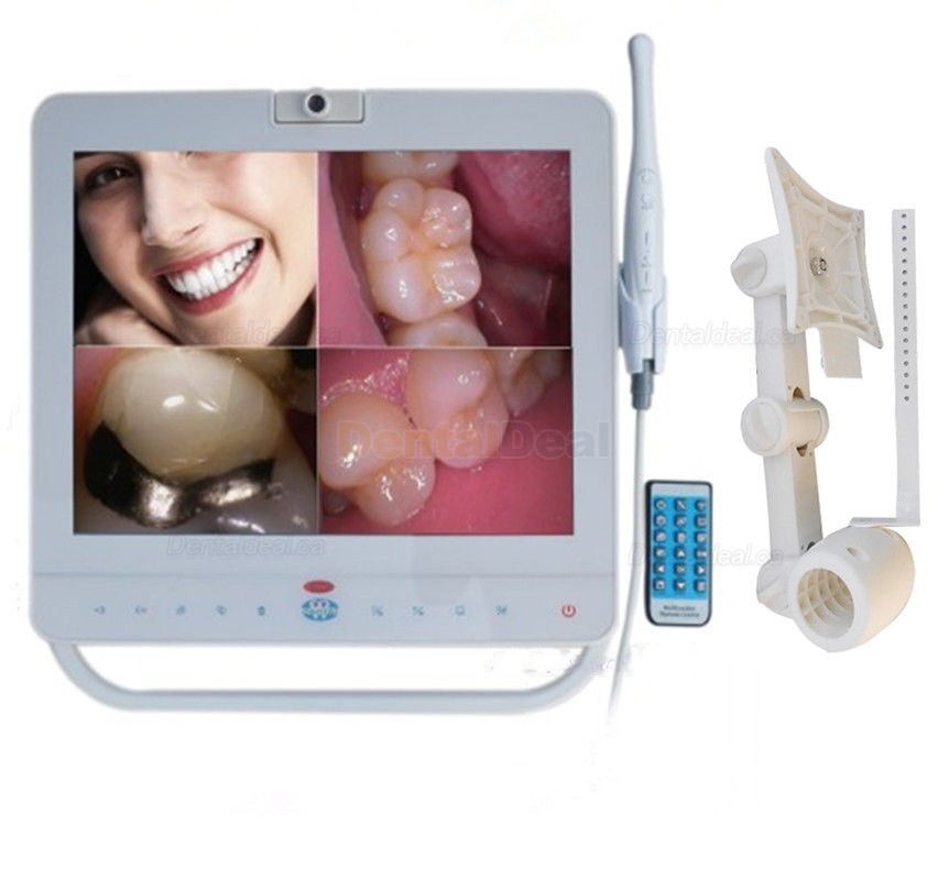 MD1500 15 Inch Dental Monitor Intraoral Camera with LCD holder VGA+VIDEO Port