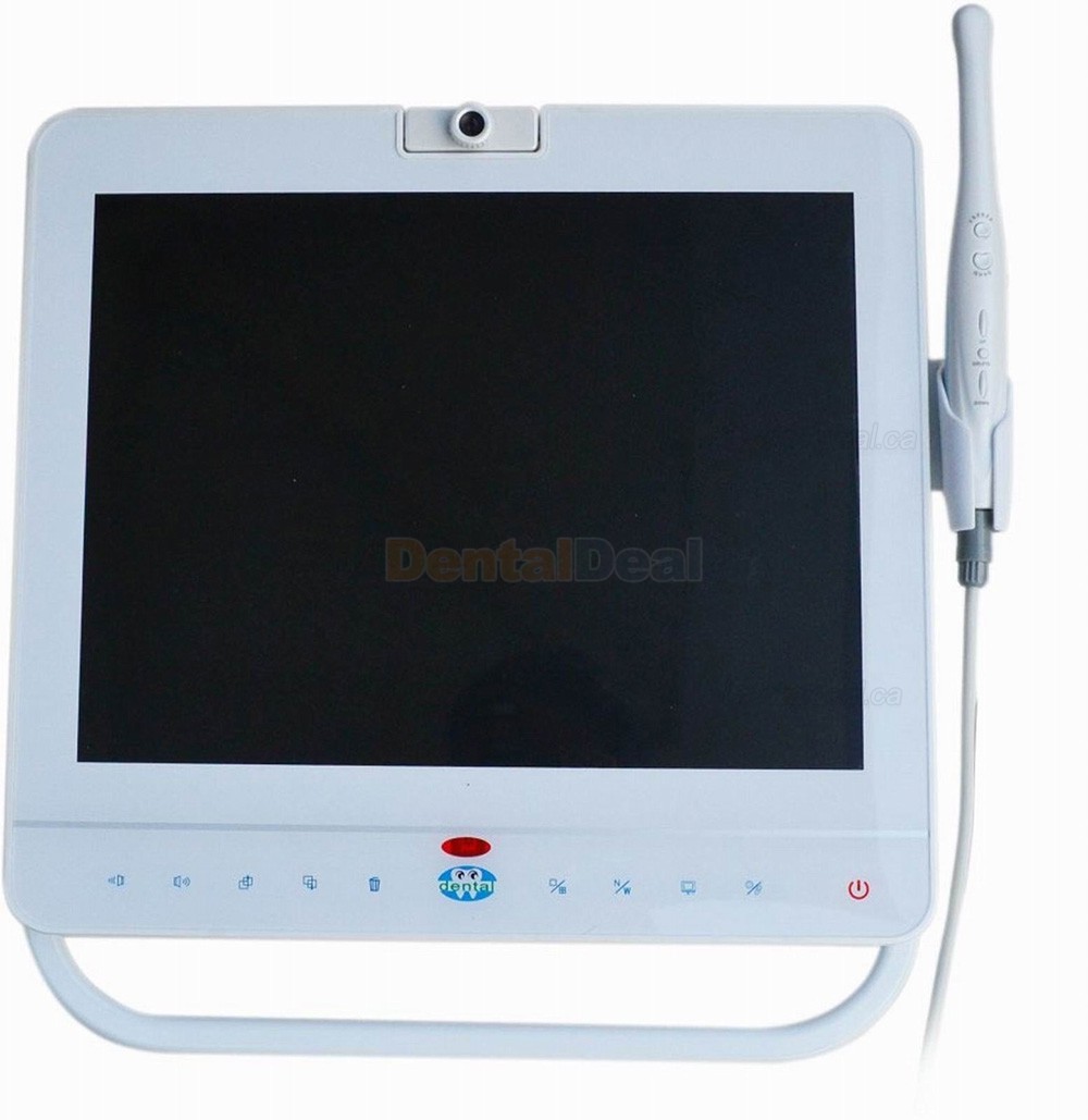 MD1500 15 Inch Dental Monitor Intraoral Camera with LCD holder VGA+VIDEO Port