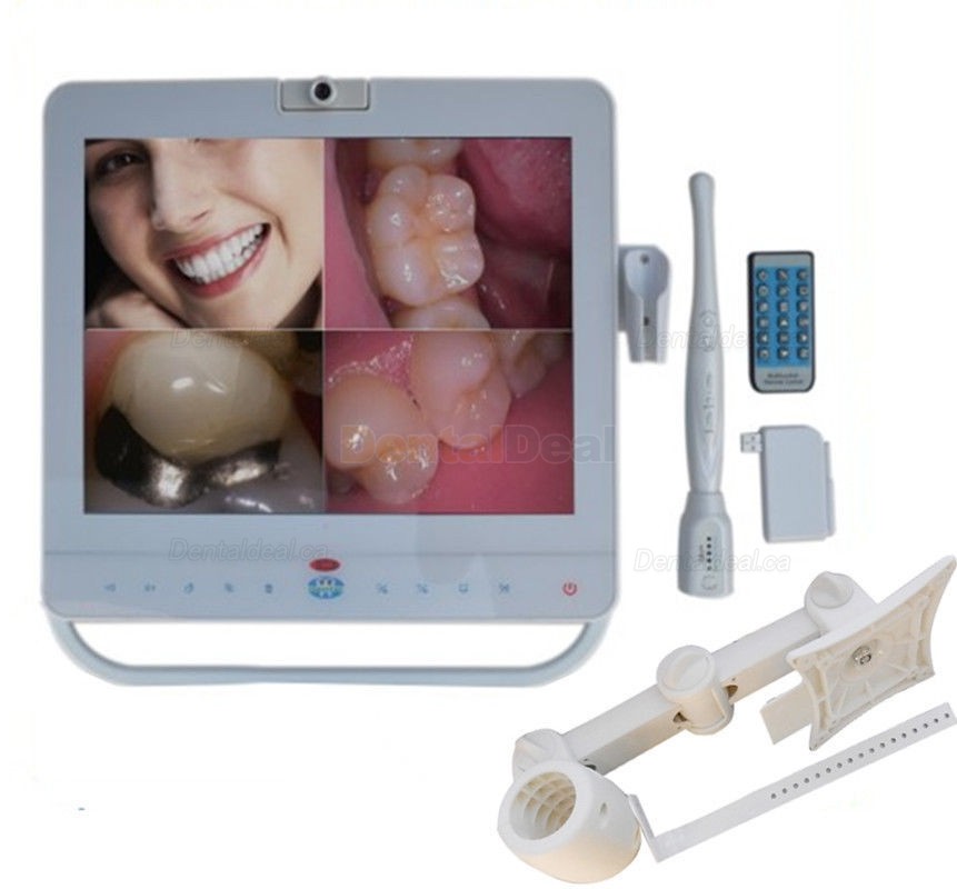 MD1500W 15 Inch Monitor Wireless Intraoral Camera VGA+VIDED+USB&LCD with Holder
