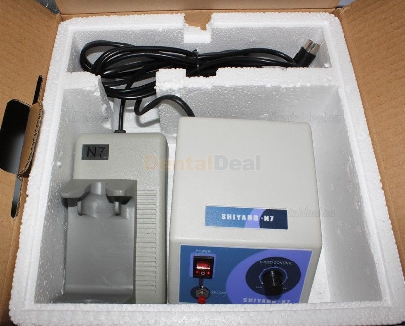 Shiyang N7 S04 Dental Lab Micro Motor with 35K Handpiece Fit Marathon