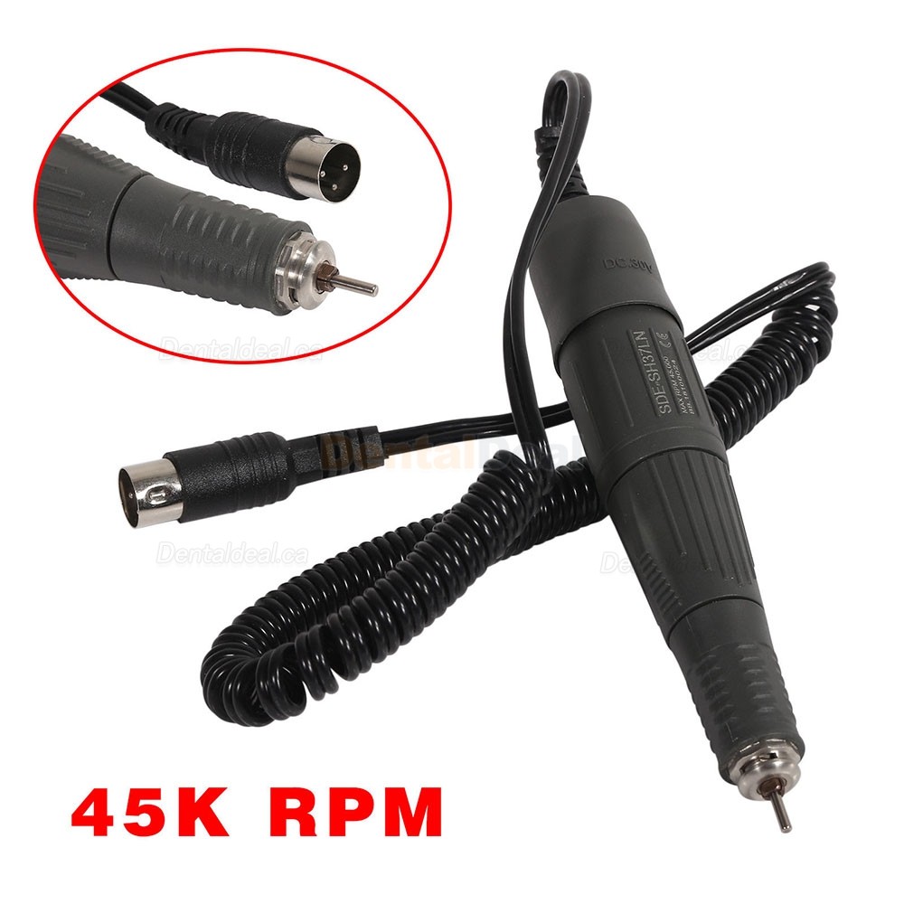 Shiyang N8 Dental Lab Micromotor Polisher Machine 45K RPM Handpiece Fit Marathon