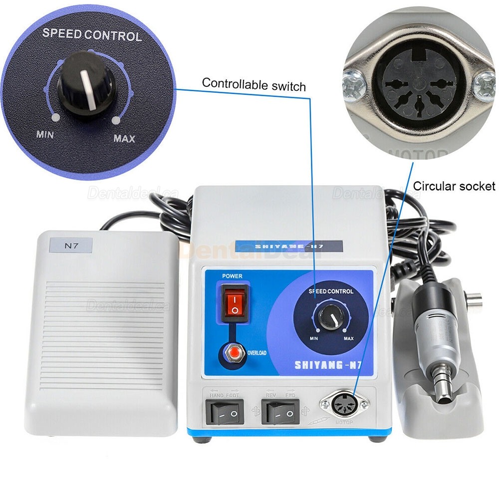 Shiyang Micromotor N7 with Air Motor E Type Fit Marathon