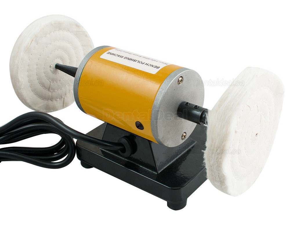 Benchtop Mini Dental Lab Buffer Polisher Polishing Lathe Machine