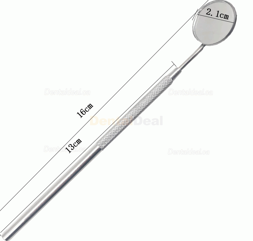 6Pcs/set Disposable Dental Mouth Mirror and Probe Stainless Steel Set