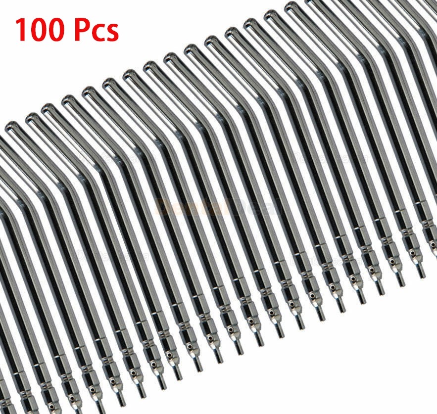 100Pcs Replacement Nozzles Tips for Dental 3-Way Syringe
