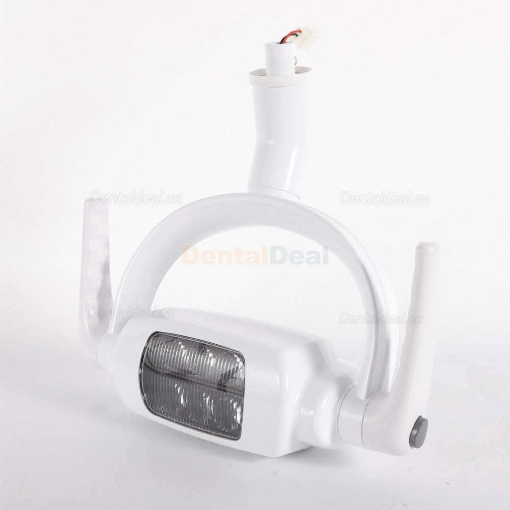 Ceiling-mounted Dental Oral Light Lamp Operating Lamp 6 LED Lens with Arm