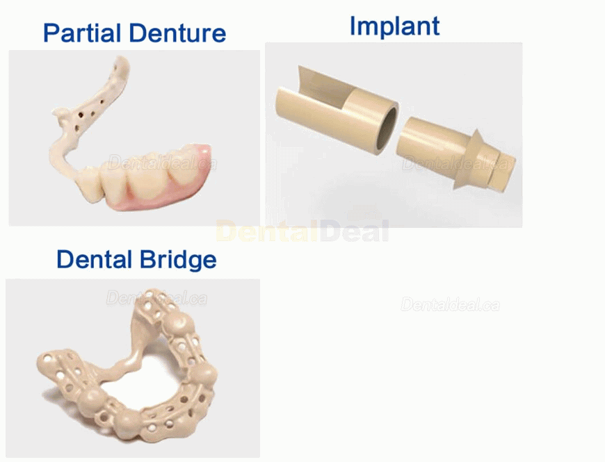 Dental Lab PEEK Block PEEK Disc 98mm/ 95mm 12/14/16/18/20/24/26mm