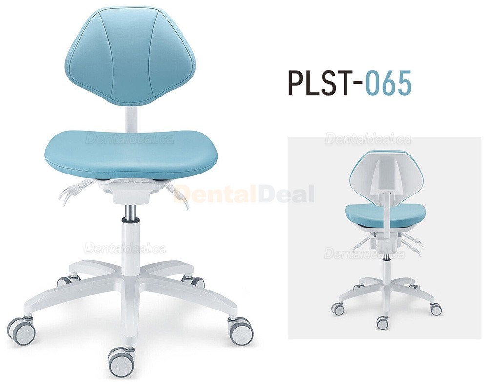 TYTC PLST-064-067 Dental Hygienist Chair Ergonomic Dentist Operator Stool with Backrest