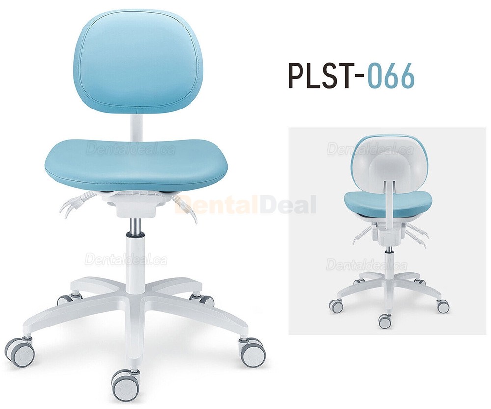 TYTC PLST-064-067 Dental Hygienist Chair Ergonomic Dentist Operator Stool with Backrest