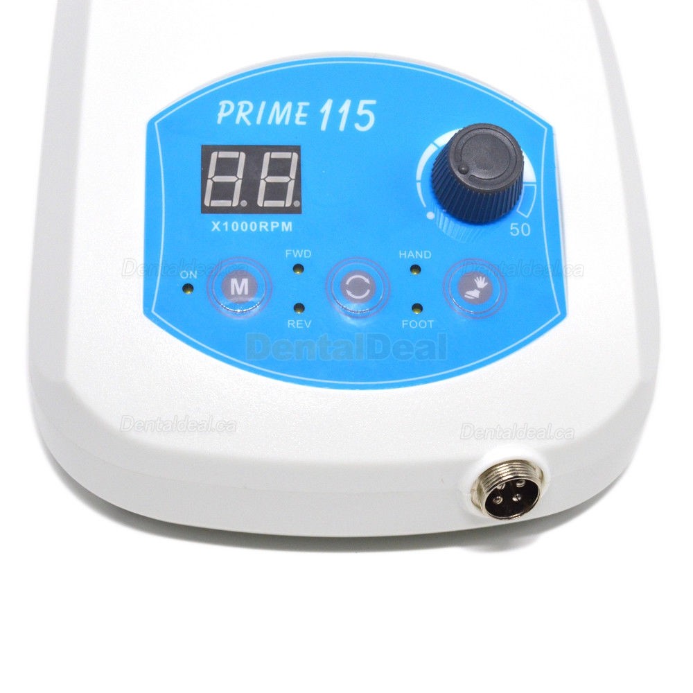 PRIME 115 Brushless Dental Lab Micro motor Polishing Handpiece