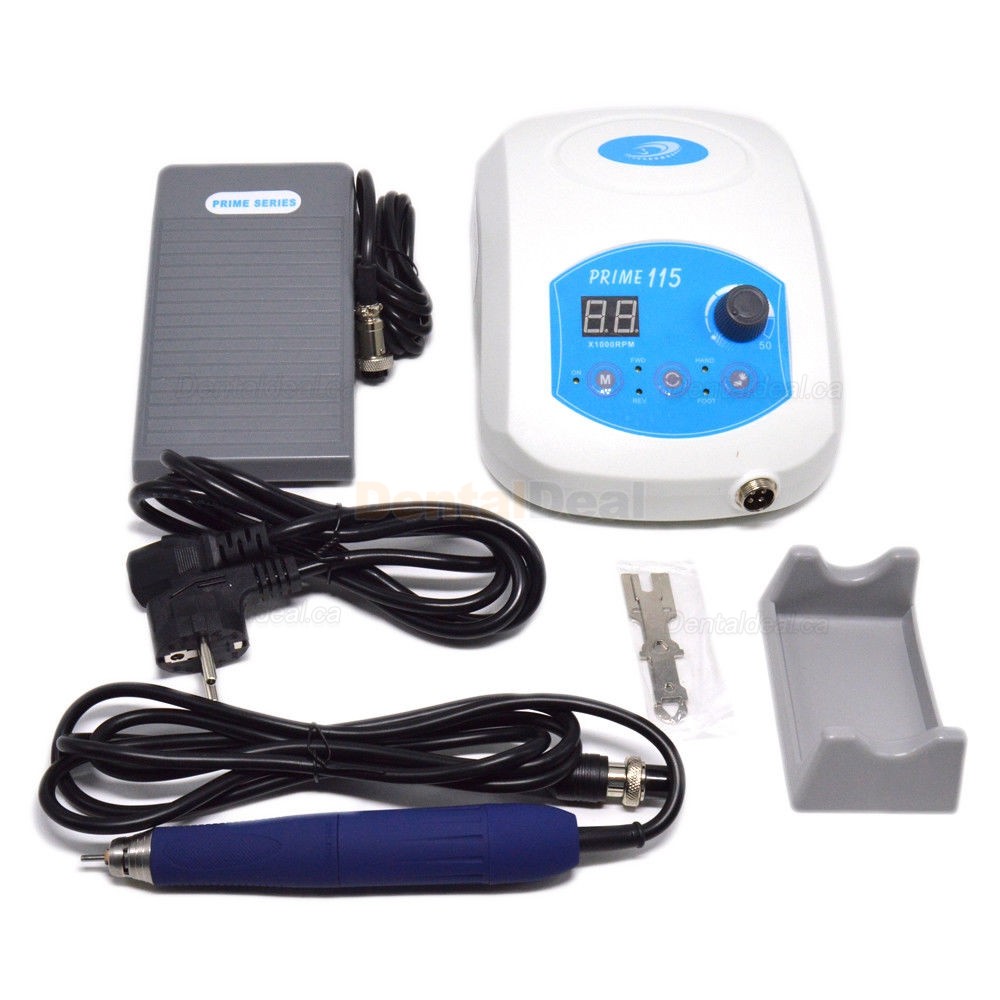 PRIME 115 Brushless Dental Lab Micro motor Polishing Handpiece