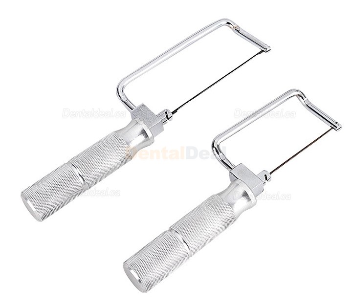 Stainless Steel Dental Lab Plaster Long / Short Saw Tools