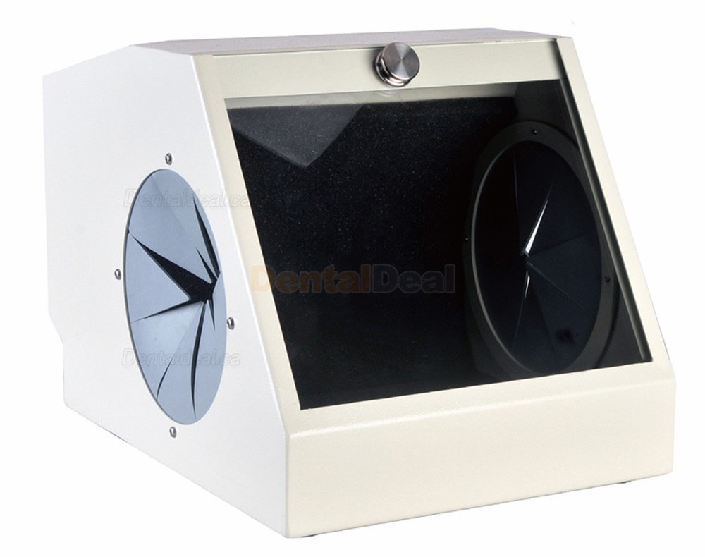 Dental Lab Grinding Polishing Box Sandblasting Sandblaster Dust Collector