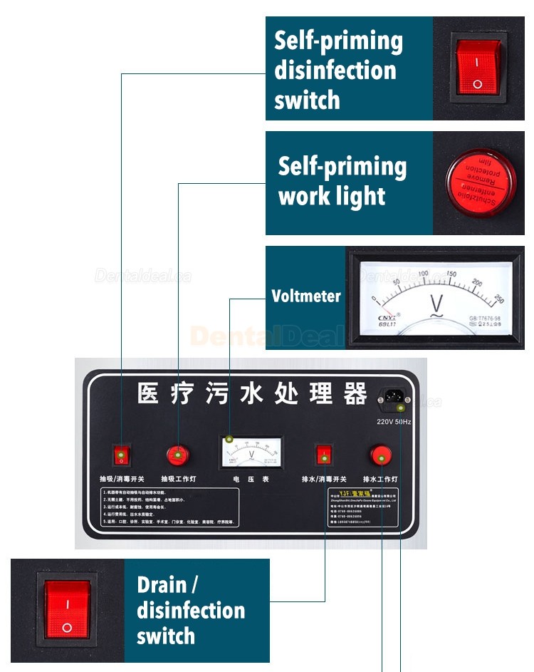 Dental Lab Smart Sewage Processor Wastewater Treatment Equipment