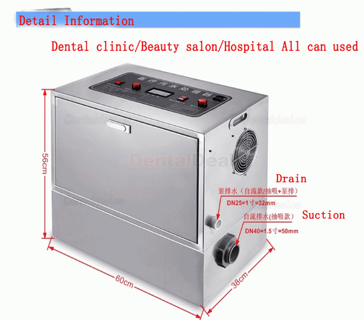 Dental Lab Smart Sewage Processor Wastewater Treatment Equipment