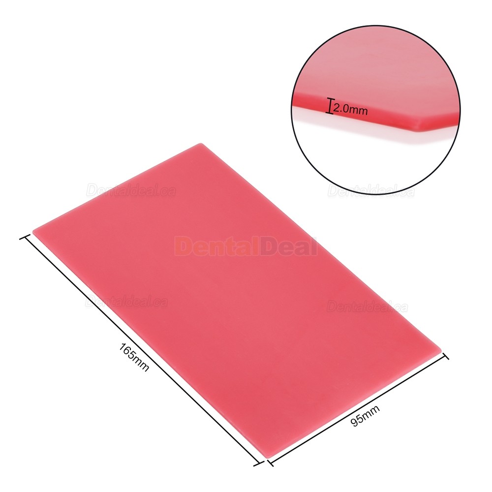 Dental Lab Base Plate Wax Orthodontic Base Plate Red Utility Wax Sheets