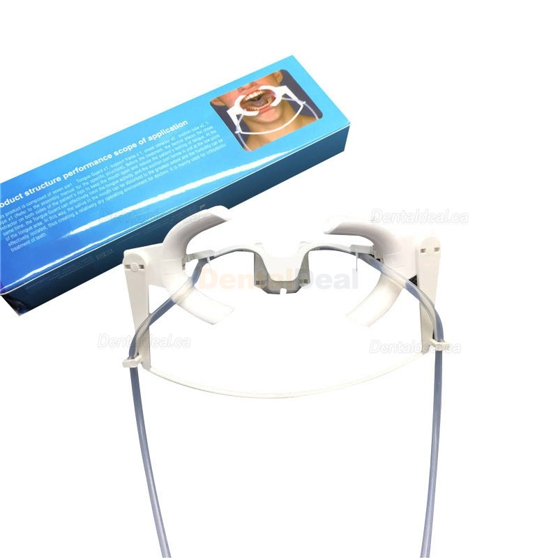 Dental Retractor with Saliva Suction Tube Intraoral Lip Mouth Opener