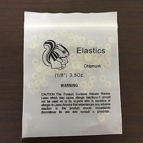 1000Pcs Orthodontic Rubber Bands Orthodontic Elastics Latex Braces