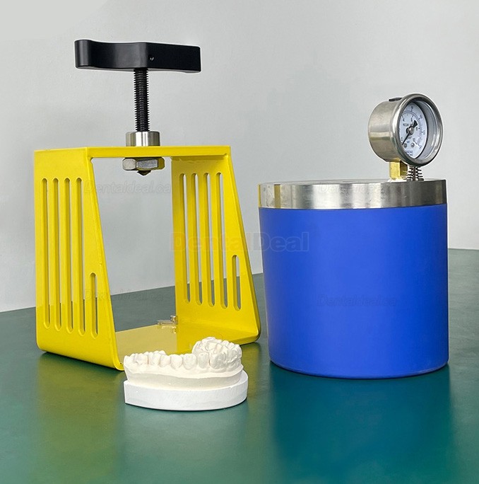 NewroDent&reg; S-1903 Dental Lab Hydraulic Pressure Pot Dental Laboratory Polymerizer Curing Machine