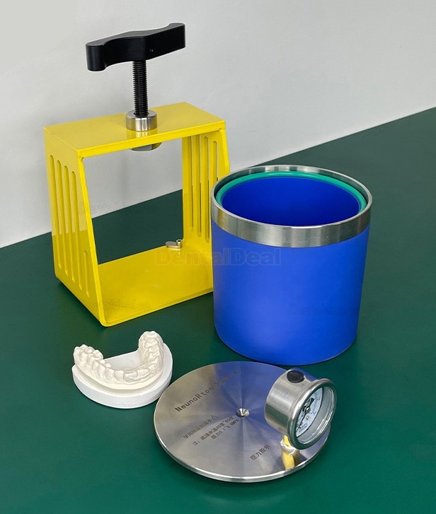 NewroDent&reg; S-1903 Dental Lab Hydraulic Pressure Pot Dental Laboratory Polymerizer Curing Machine