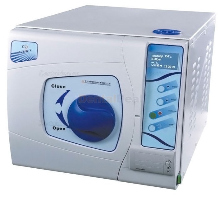 Sun&reg; SUN-II-DL 18-23L Table top Dental Autoclave Steam Sterilizer Class B with Printer