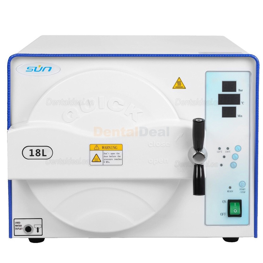 Sun SUN18/23-I(E) 18L/23L Table top Dental Autoclave Sterilizer Class N