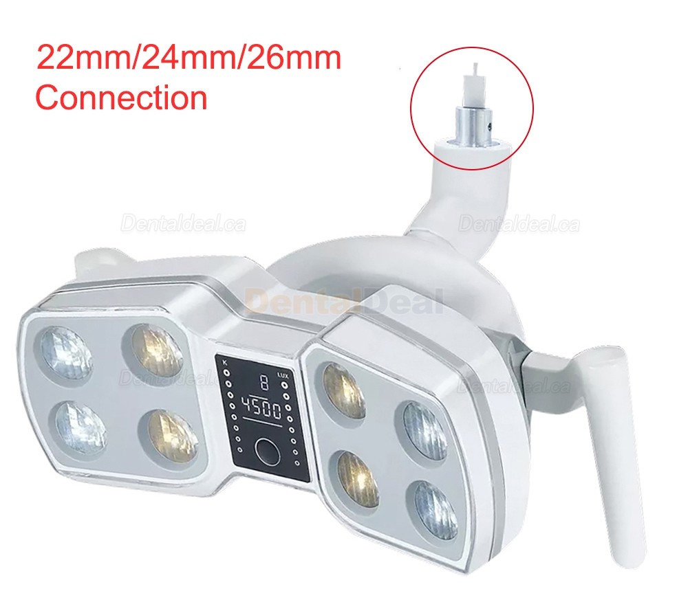 Saab KY-P126 Dental Chair LED Light Shadowless Lamp Surgery Light 8 Bulbs