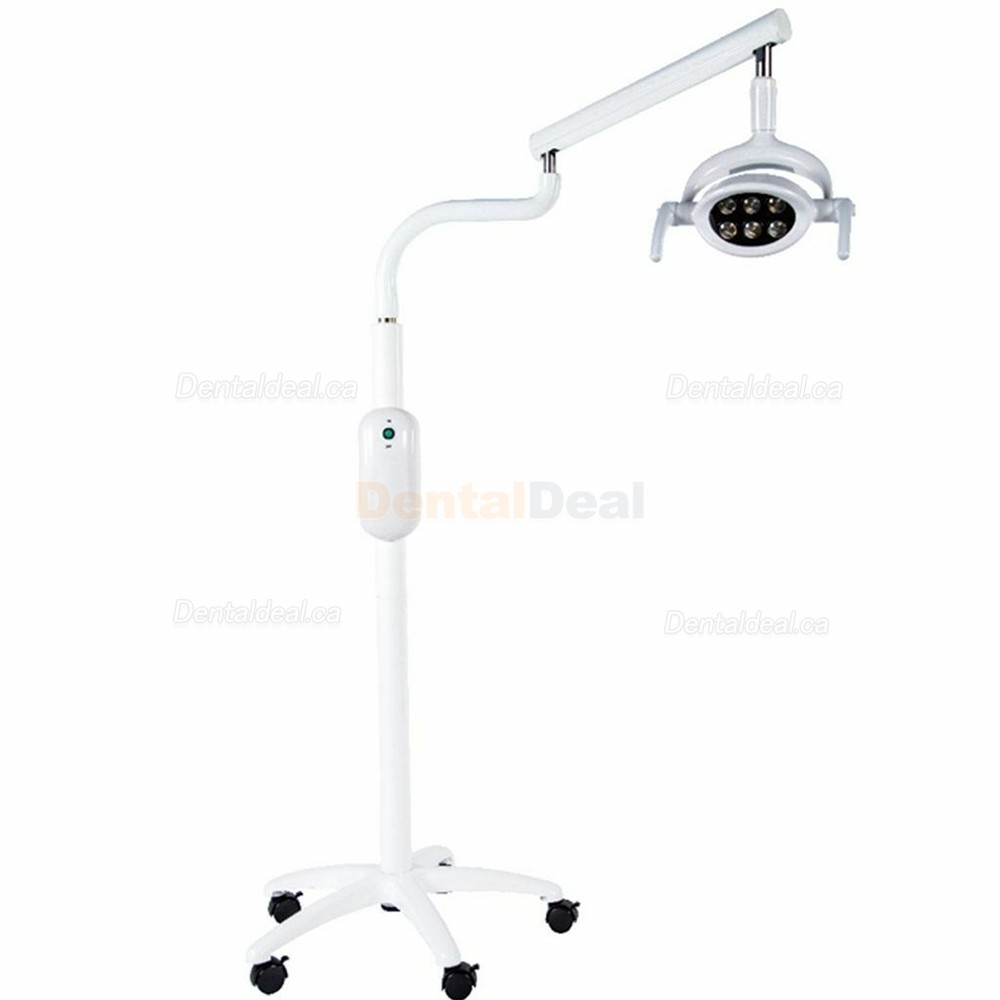 Saab P103A 20W Mobile Dental Shadowless Oral Surgical LED Light Lamp Floor Standing Type