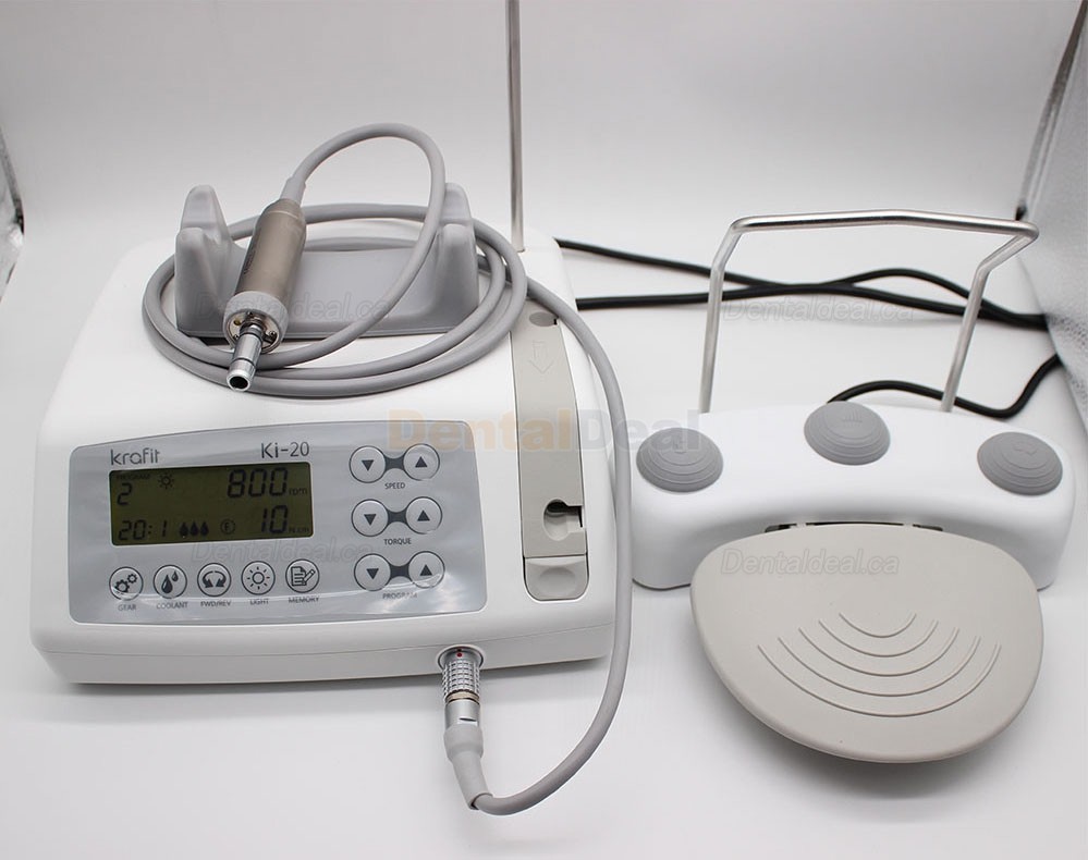SAEYANG Krafit Ki-20 Implant Surgical Motor with 20:1 Contra Angle Implant Handpiece