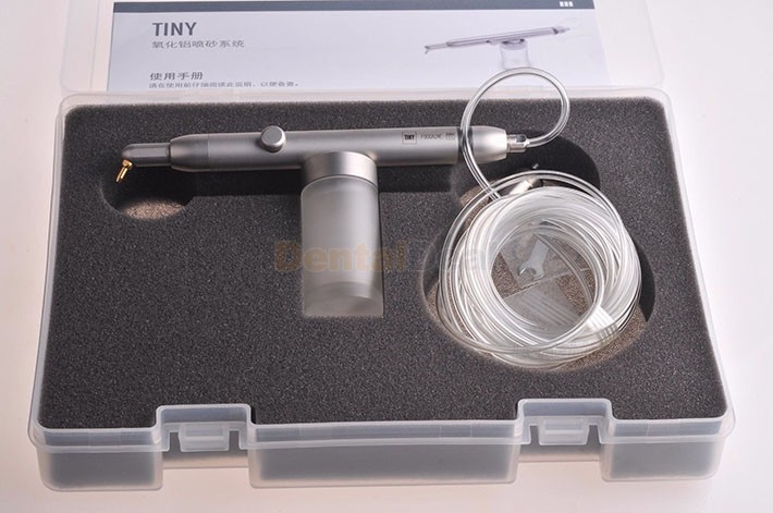 TINY Dental Micro Cleaning Sandblasting Chairside Microetcher Intraoral Sandblaster Unit 4 Hole