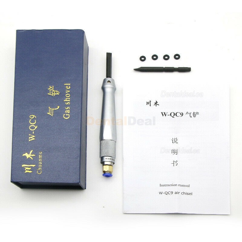 Mini Pneumatic Chisel Air Scribe Engraving Pen for Dental Lab Plaster Removal