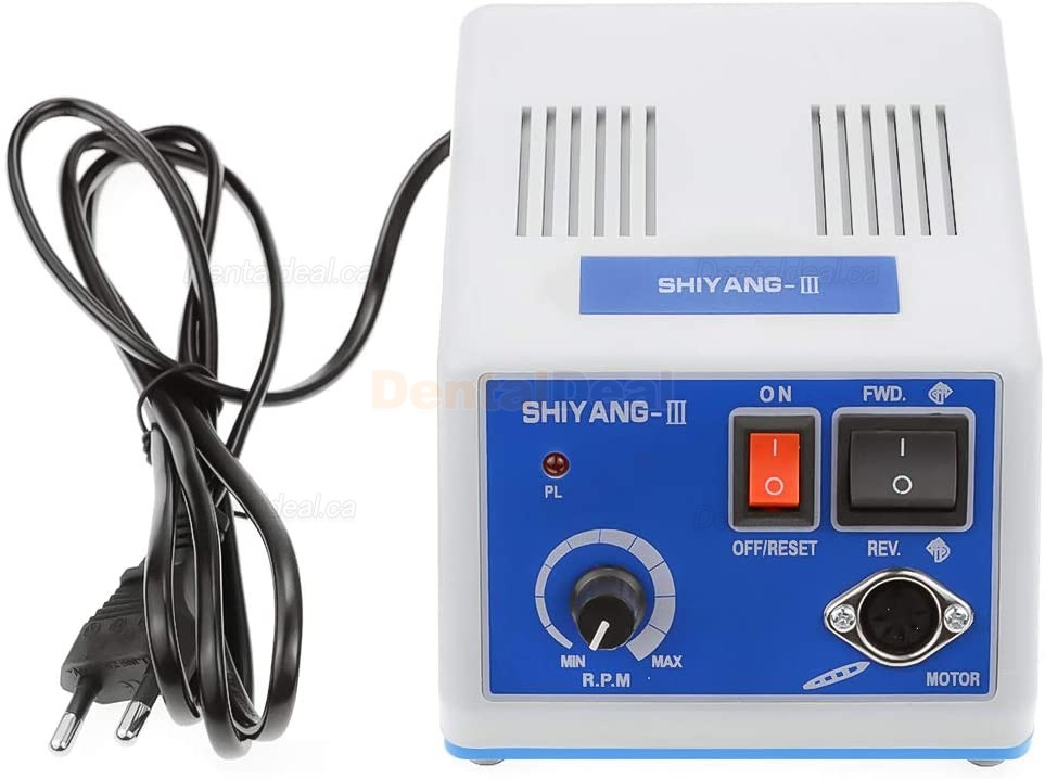 Shiyang N3S Dental Lab Micro Motor +Contra-angle + Straight + Air Motor Fit Marathon