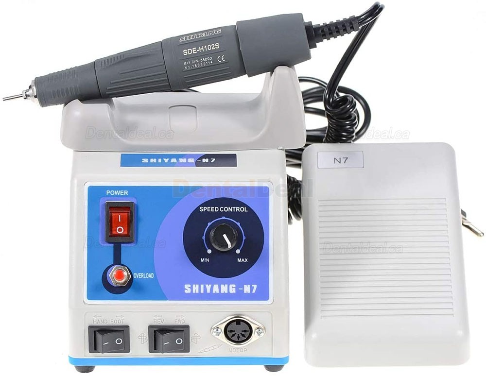 Shiyang N7 S04 Dental Lab Micro Motor with 35K Handpiece Fit Marathon
