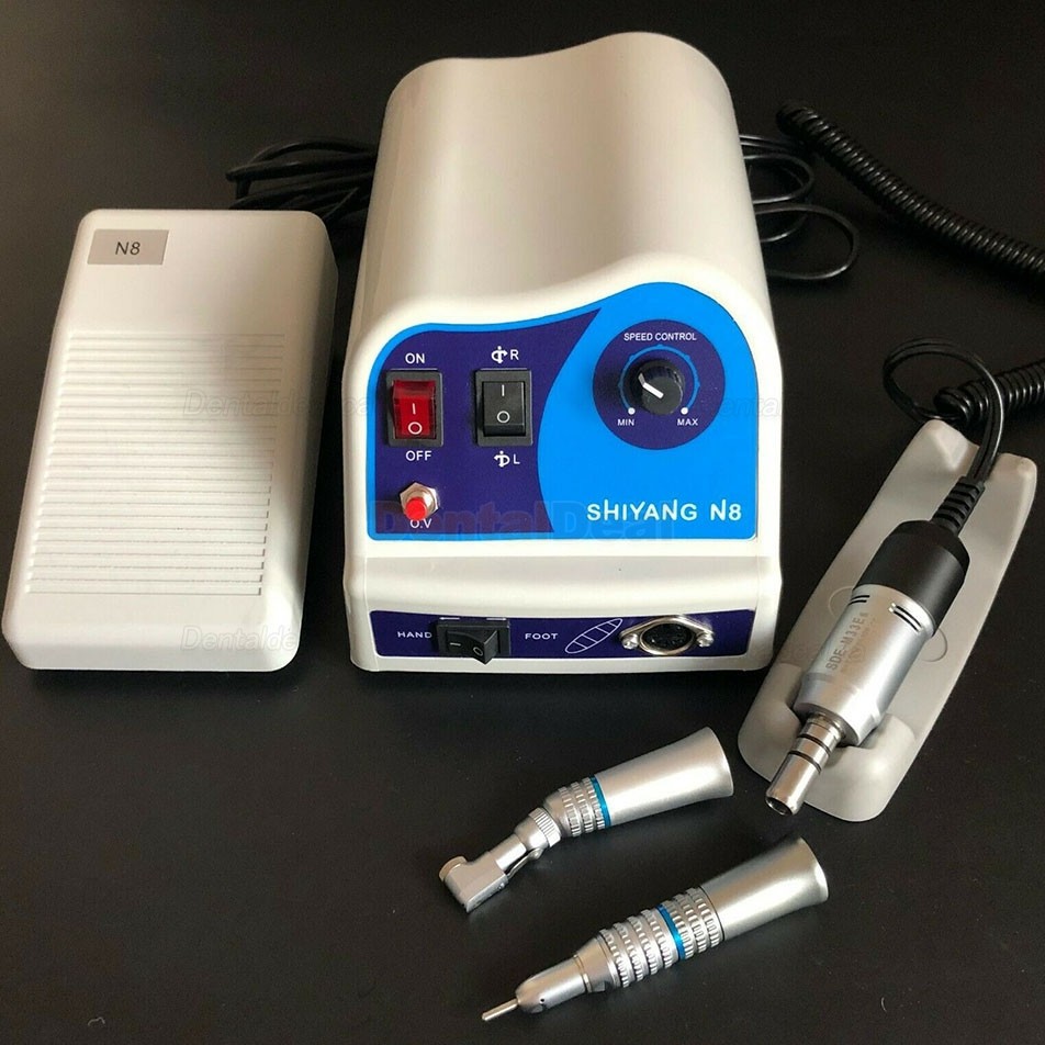 Shiyang N8 S03 With Micro Motor with Straight& Contra Angle Handpiece Fit Marathon