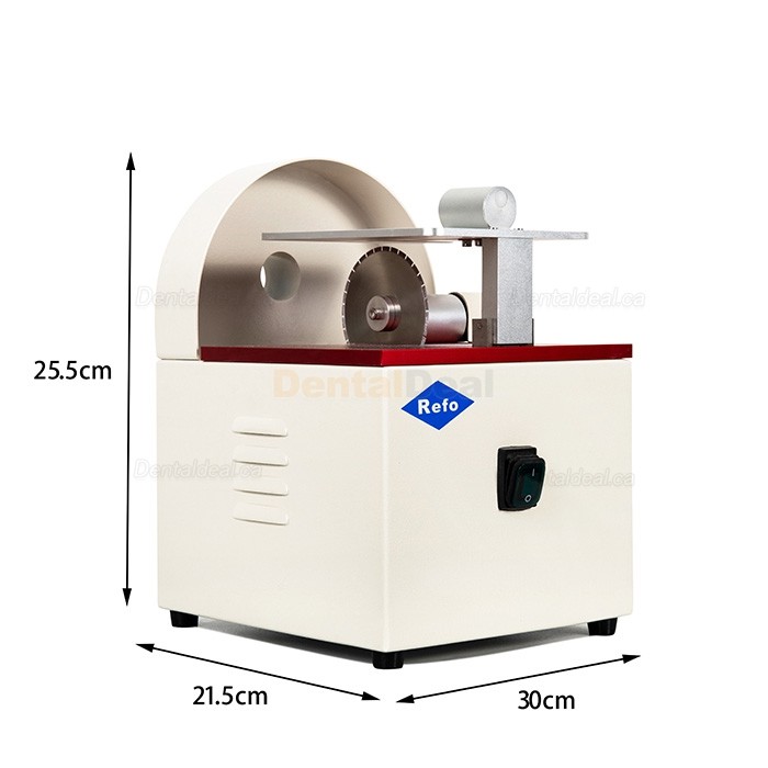 Srefo&reg; R-1801 200W Dental High Speed Model Cutting Machine Plaster Die Cutting Machine