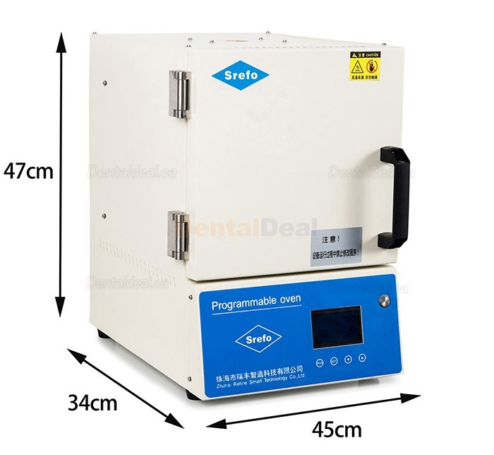 Srefo&reg; R-1905 Programmable Dental Lab Muffle Furnace Preheating Furnace Oven