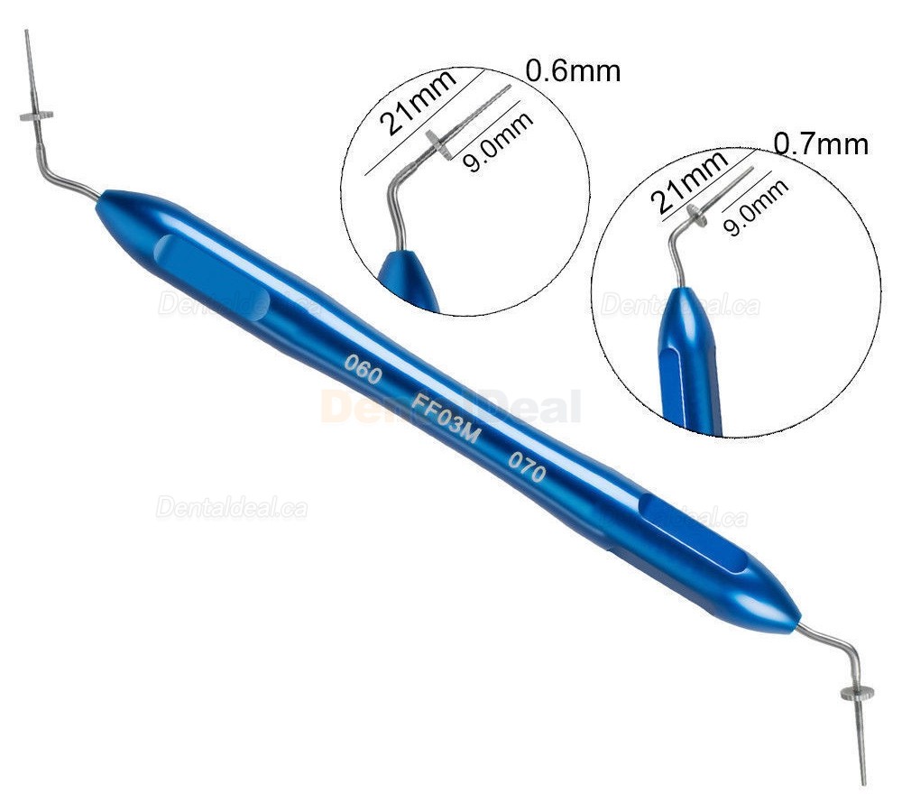 Dental Stainless Steel Endodontic Hand Plugger Kit S/M/L