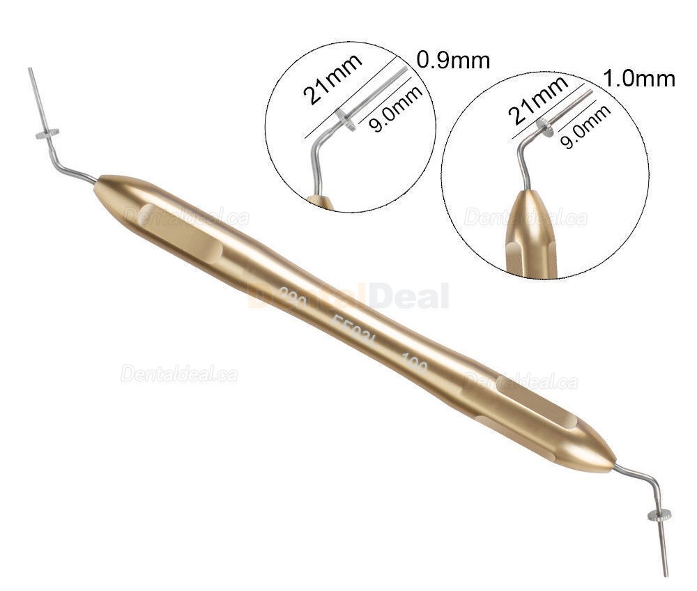 Dental Stainless Steel Endodontic Hand Plugger Kit S/M/L