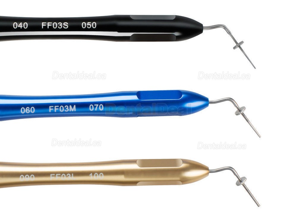 Dental Stainless Steel Endodontic Hand Plugger Kit S/M/L