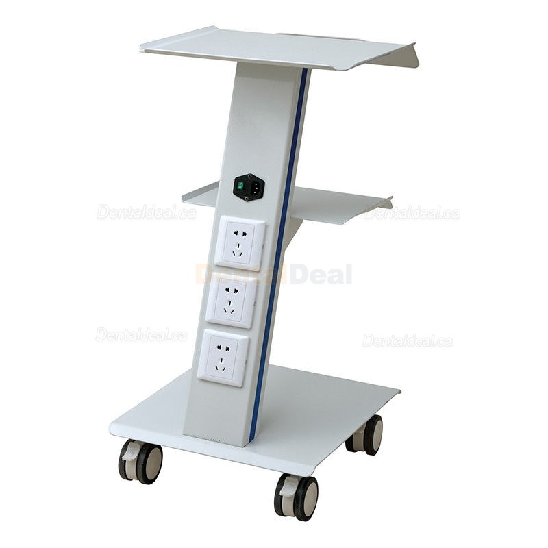 Mobile Steel Dental Cart Trolley Medical Spa Salon Trolley for Doctor Dentist
