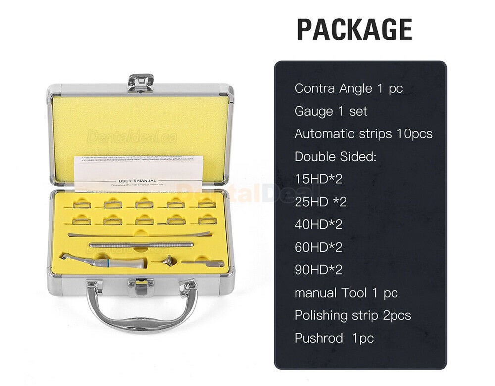 Westcode Dental 1:1 Contra Angle Handpiece Interproximal Strips IPR